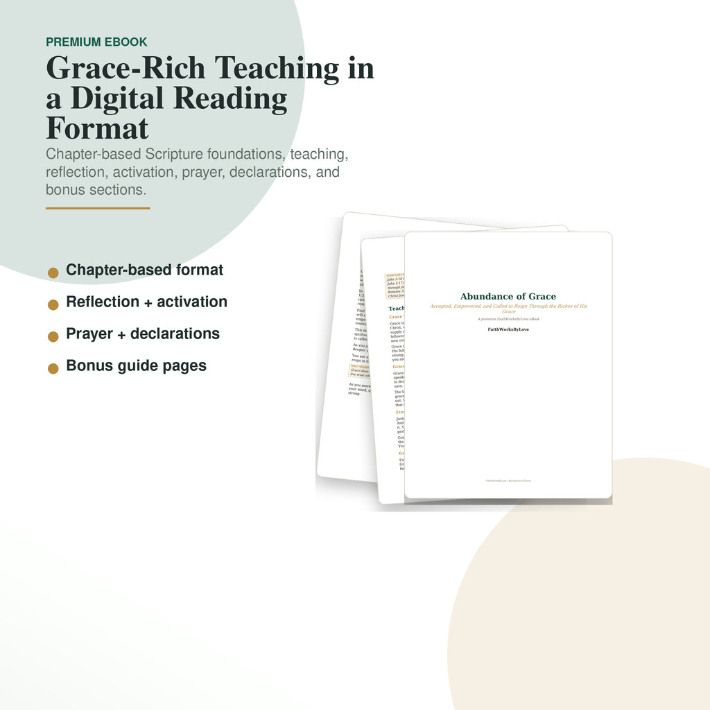 Premium eBook preview for Abundance of Grace