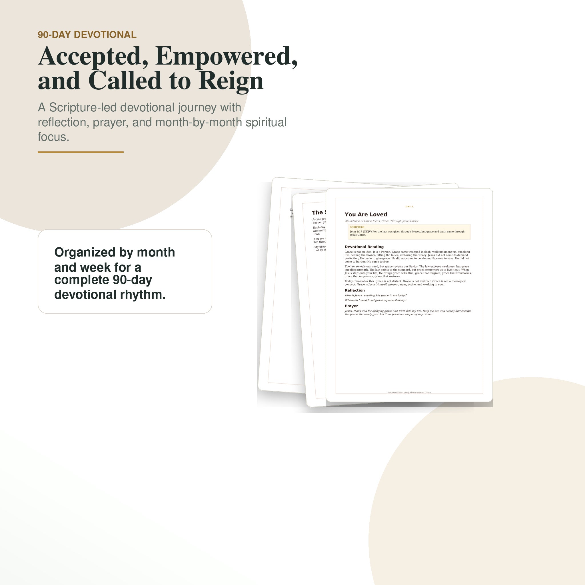 90-day devotional preview included in Abundance of Grace