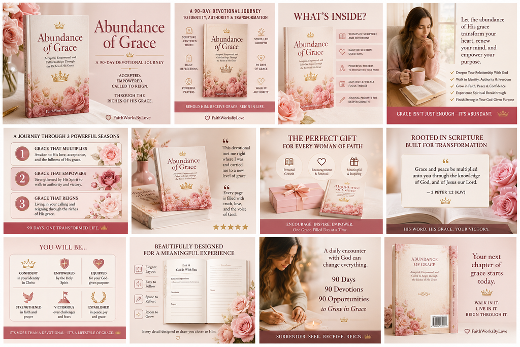 Instant digital download details for Abundance of Grace