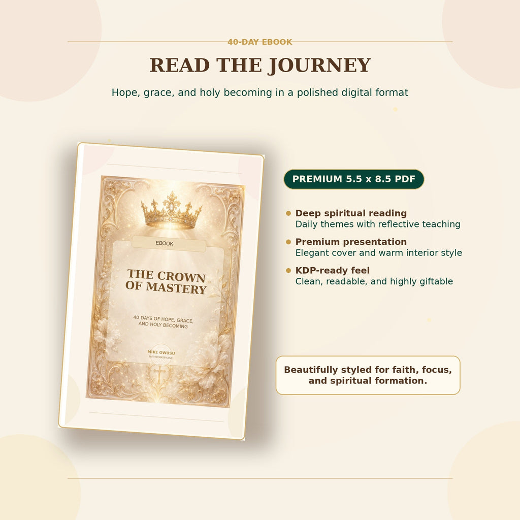 The Crown of Mastery 40-day eBook PDF included in the bundle