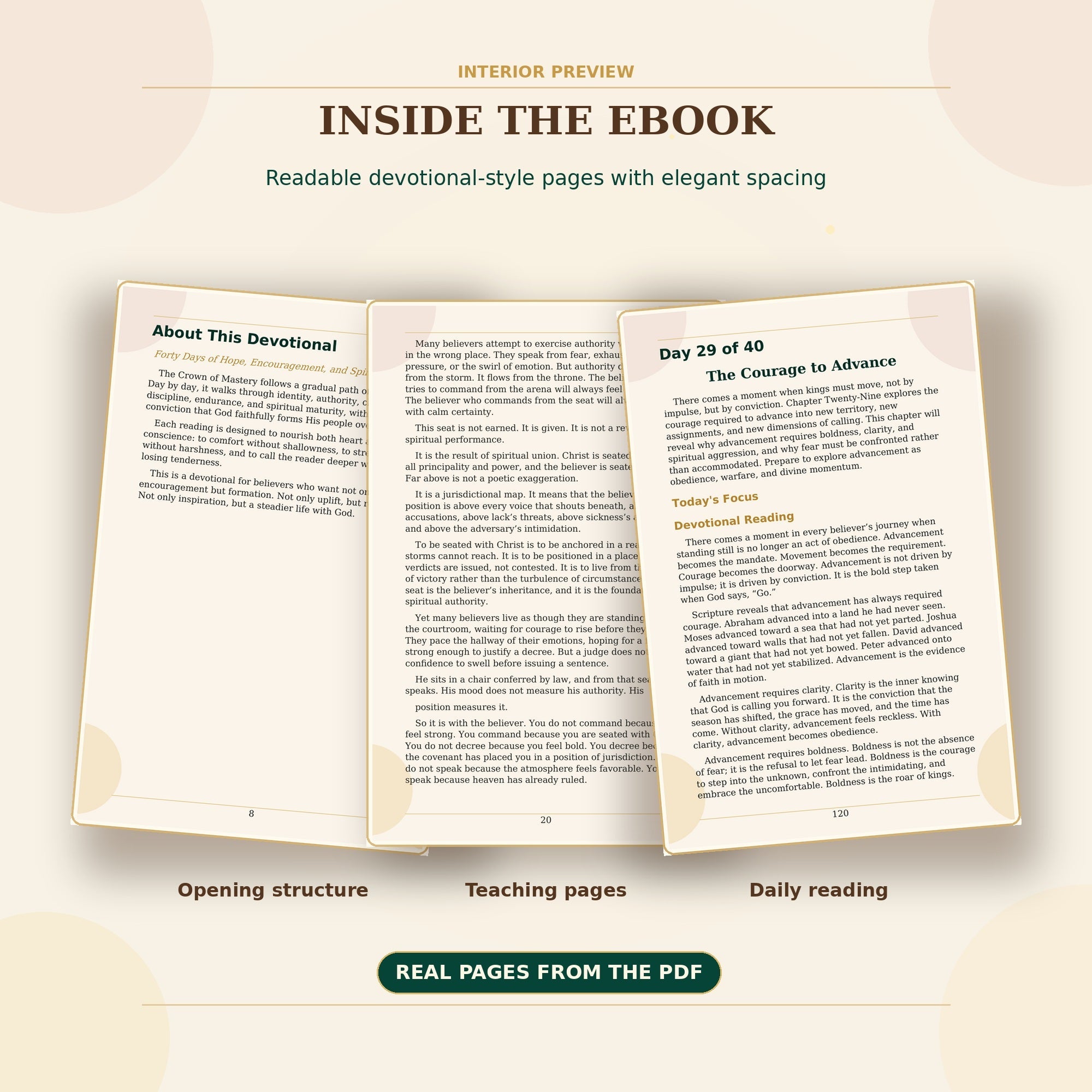 Inside the eBook preview for The Crown of Mastery