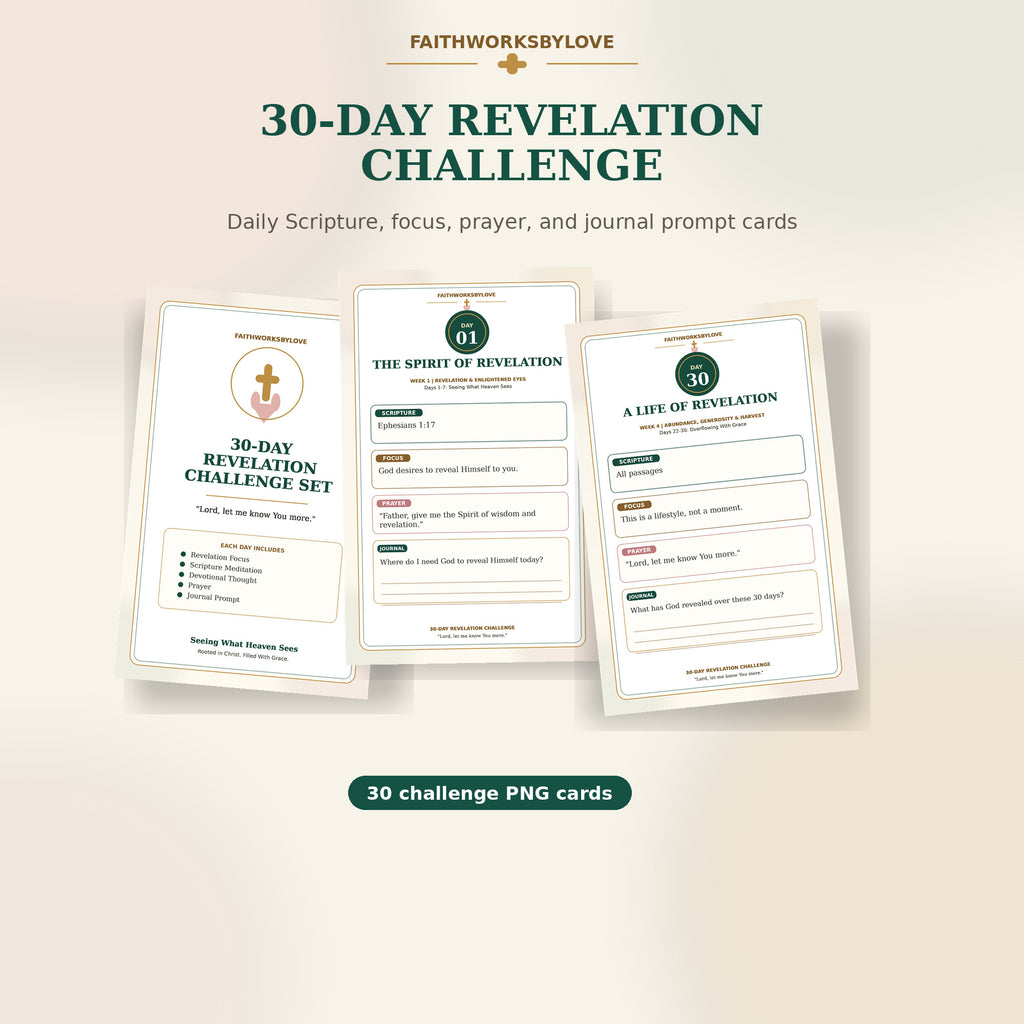 30-day Revelation Challenge card set preview