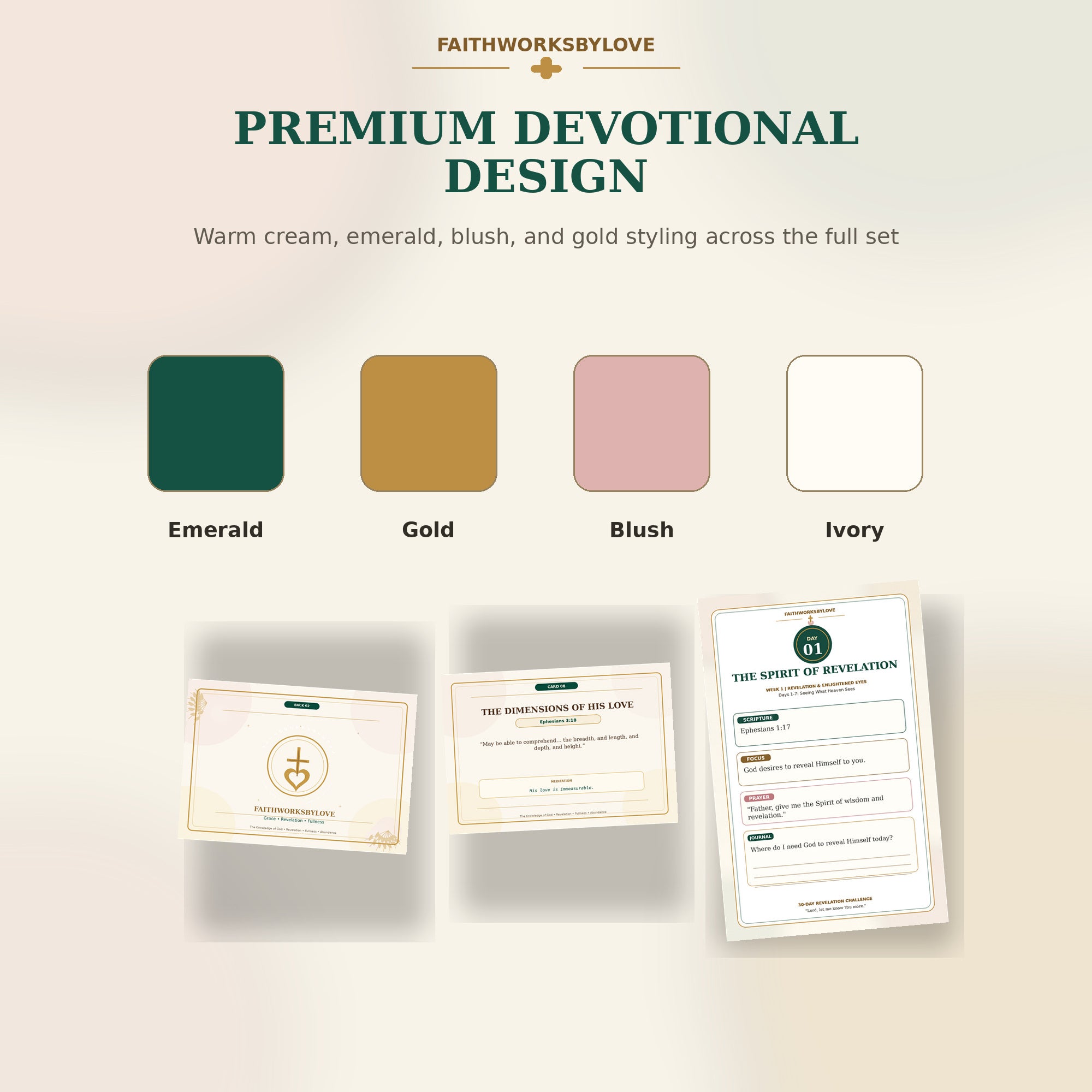Premium design style for Scripture Memory and Revelation Challenge bundle