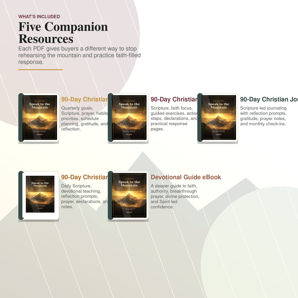 What is included in the Speak to the Mountain five companion resource bundle