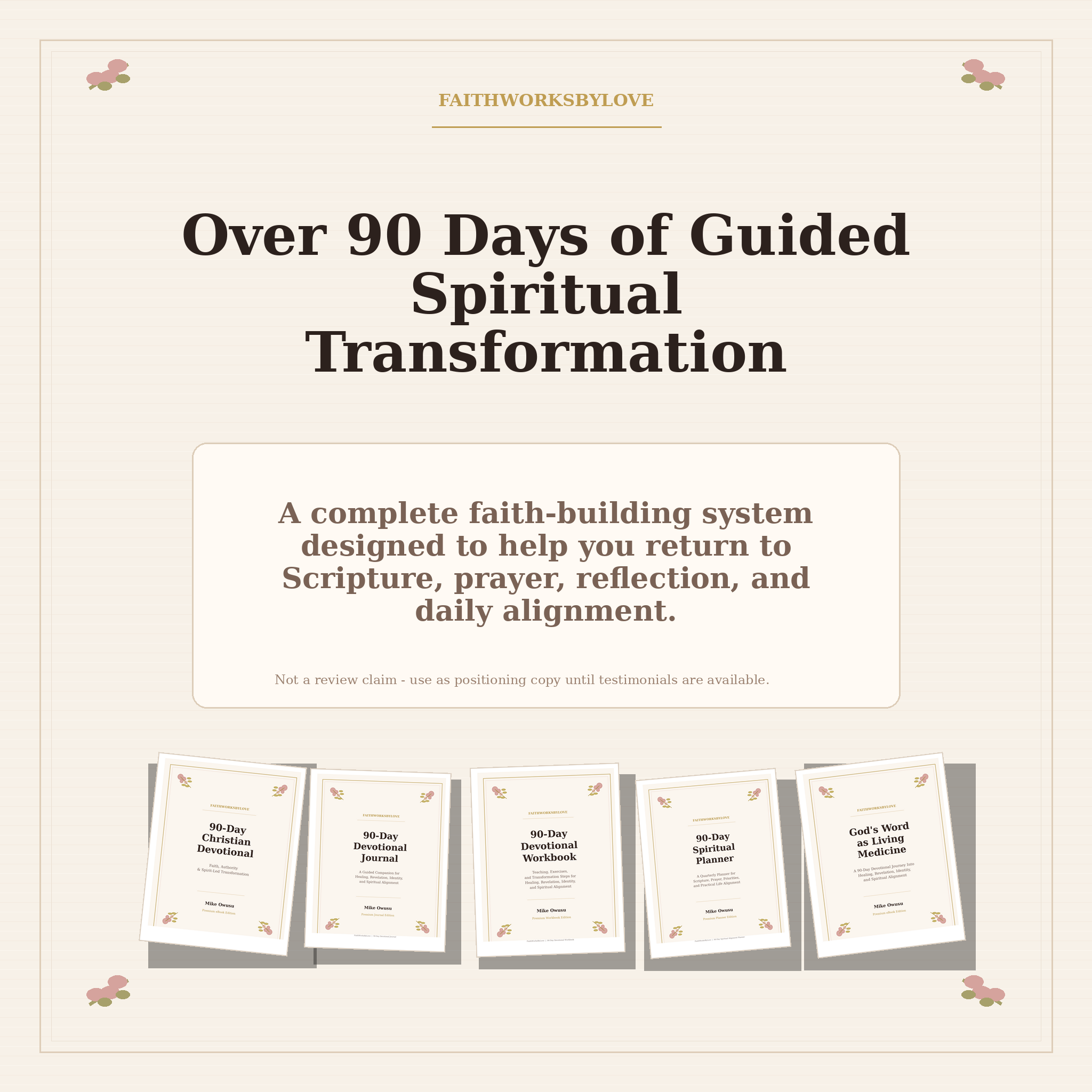 Positioning image describing the spiritual alignment bundle experience